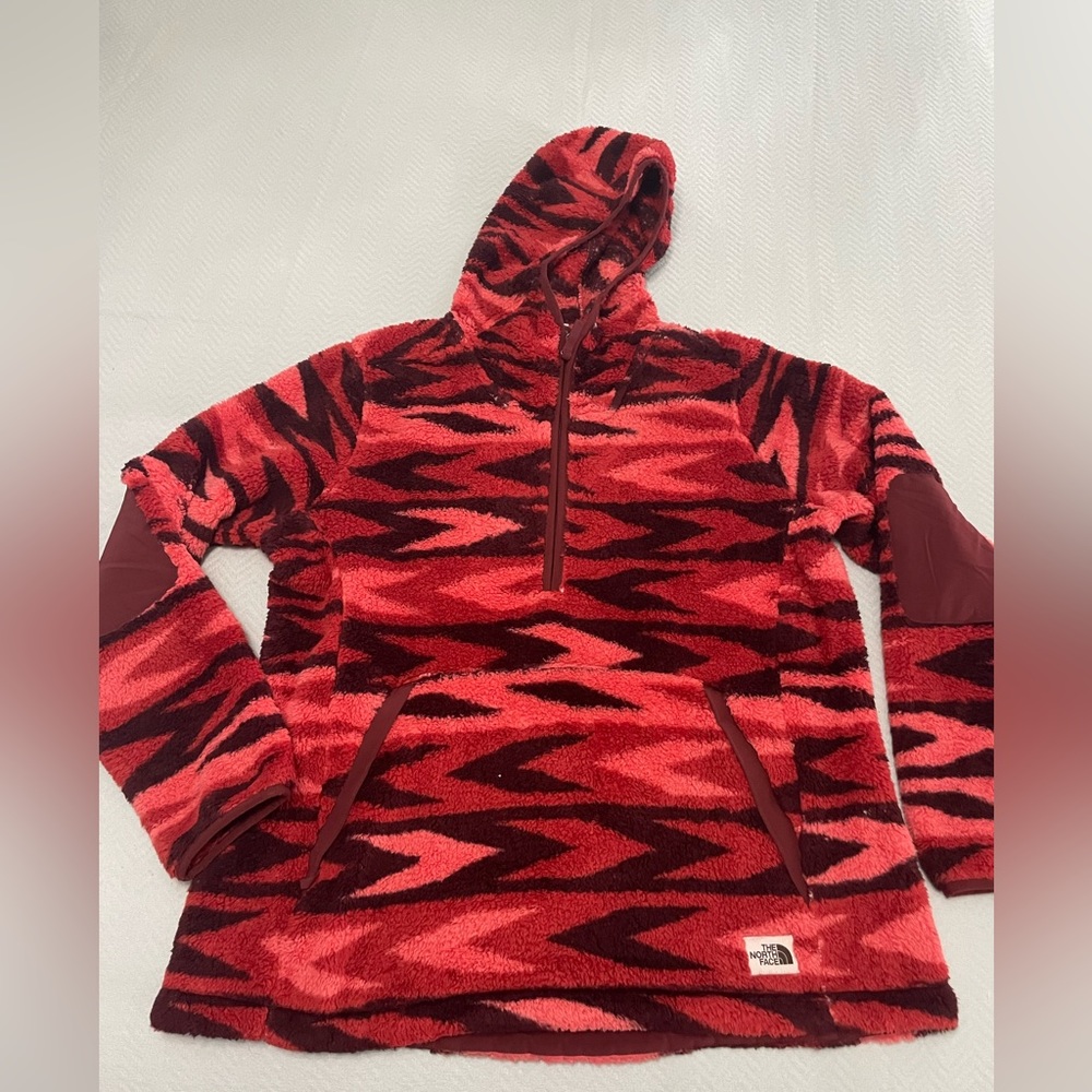 The North Face Women’s Campshire Pullover Hoodie 2.0 In Sunbaked Arrow Size XL